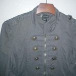 Passport M Cotton Military Army Green Zip Front Shacket Light Jacket Size M Photo 11