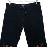 Vintage The Nepali bazaar Y2K Corduroy Pants Size Large Black Photo 2