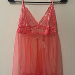 Victoria's Secret NWT Y2K vintage Victoria’s Secret lace babydoll top size small coquette preppy Photo 0