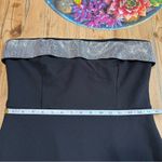 NWT Lulus Unbelievable Sparkle Black Rhinestone Strapless Mini Dress Size L Photo 4