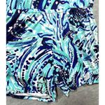 Lilly Pulitzer XS Women's Bryce Short Romper Slit Sleeves Coastal Photo 3