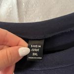 SheIn  Curve Navy Blue Mini T-Shirt Dress Size 3XL Photo 2
