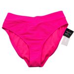 Salt + Cove Juniors' Mint Spark Variegated Ribbed Bikini Bottoms Pink S Size undefined Photo 2