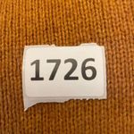 Anthropologie  Viscose Wool Mustard Rust Knit Chunkie Oversized SZ S #1726 Photo 10