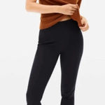 Everlane  The Side-Zip Stretch Cotton Pants in Black Ankle Crop Size US‎ 0 Photo 0