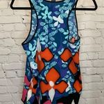 Peter Pilotto for Target Sleeveless Blouse Size Small Blue Photo 1