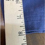 Soft Surroundings  Womens 1X Linen Blend Tie Belt Blue Shorts Beach Nautical Boho Photo 3