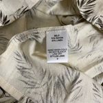 By Together By‎ Together Sleeveless Midi Dress Ruffle Neckline Button Palm Print - Small Photo 5