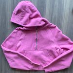 Lululemon Scuba Oversized Half-Zip Hoodie in Pink Blossom Photo 0