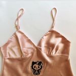 Hello Kitty  girly goth champagne pink mini slip dress Photo 1