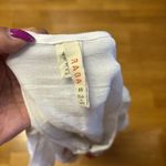 Raga  Floral Embroidered Coastal Cowgirl Western Boho Chic Peplum Crop Blouse XS Photo 5