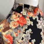 ZARA A-Line Mini Dress Sz S Bell Sleeve Art-to-Wear Boho Lux Retro Maximalist Photo 2