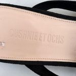 Cushnie et Ochs Liam black suede strappy flat sandal size IT 37 US 7 Photo 9