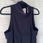 Free People  tunic shirt side slit pockets sleeveless mock neck long keyhole back Photo 1