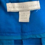 NEW YORK & COMPANY Electric Blue Cuff Shorts Mid Photo 2