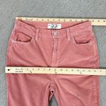 We The Free Free People Raw Hem Corduroy Ankle Skinny Pants Dusty Rose Pink 27 Photo 9