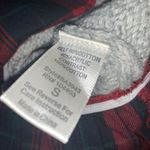 Altar'd State Altar’d State Womens Sweater Size S Gray Red Plaid Hem Pullover Crew Neck Photo 5