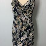 Lavish Lice Lavish Alice plus size Pleated Bardot Mini Dress Black Rose Floral size 22 Photo 2