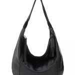 The Sak Fernwood Hobo Bag Genuine Cow Hide Leather, Black New w/Tag Retail $159 Photo 0