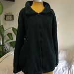 World Famous Sherpa green teddy zip up jacket Photo 0