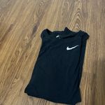 Nike NWT Black Dry High Neck Tank Top Size Small Photo 2