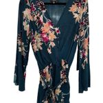 Lumière Lumiere Floral Romper Long Sleeve Photo 1