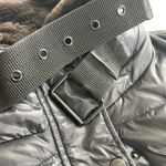 S13/NYC Mercer Black Retractable Hood Faux Fur Trim Down Puffer Coat Jacket S Photo 6