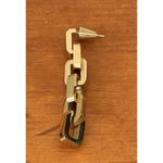 Eddie Borgo Timeless Supra Link Drop Earrings 12K Gold Plated NIP Elegant Photo 7