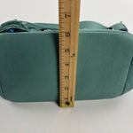 Pineda Covalin Bucket Handbag Purse Mariposa Butterfly Silk Jacquard & Leather Blue Photo 9