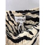 Pistola  Cream/Black Zebra Sundress Spaghetti straps with pockets Size Large Photo 3