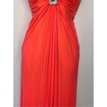 Jovani Beyond division by  halter front slit dress size 2 Photo 3