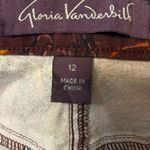 Gloria Vanderbilt 
AMANDA FLORAL JEANS SIZE 12 Photo 2