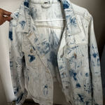 Free People Tie-Dye Denim Jacket Photo 0