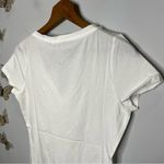 Juicy Couture White Short Sleeve Tee with Pink Logo NWT Photo 8