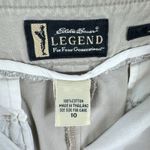 Eddie Bauer Legend 100% Cotton Tan Linden Midi Skirt Size 10 Photo 5