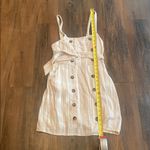 Forever 21  Beige and White Striped Dress Photo 11