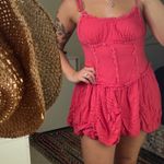 Free People Beachy Bustle Linen Mini Dress Photo 3