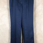 Le Suit  Dark Blue Sleek Work Trousers NWT Size 4 Photo 1