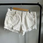 Free People Spring White Loving Good Vibrations Cutoff Shorts Size 31 NWT Photo 3
