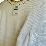 Michael Kors NWT Chain Embellished Supina Cotton Sweater. Photo 6