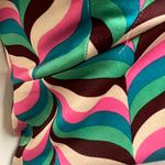 ZARA Satin Stripe Effect Cropped Halter Top Photo 7