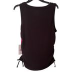 Justice Black Athletic Tank Top for Women Photo 5