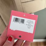 Kate Spade Nwt ♠️ tan trench coat with quilted collar size Xs Photo 4