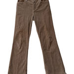 NYDJ Jeans Corduroy Bootcut Pants Tan Women's Size 8 Stretch Casual Cozy Photo 0