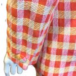 Emmanuel Ungaro Gingham Tweed Suit White Pink Orange Vintage Size undefined Photo 14