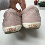 Taos Pink Canvas Lace Up Sneakers Womens 8 Comfort Shoes Casual Beachy Flats Photo 7