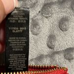 Fossil  red cowhide leather wristlet zip around wallet 4 credit card spots pouch Photo 7