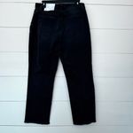 Loft Ann Taylor  Women’s 29 Black Straight Crop Jeans New Photo 1