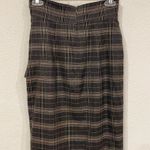 Black Halo  Plaid Asymmetrical Skirt Size 2 EUC Photo 3
