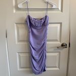 Princess Polly  BodyCon Ruched Lilac Purple Mini Dress Photo 1
